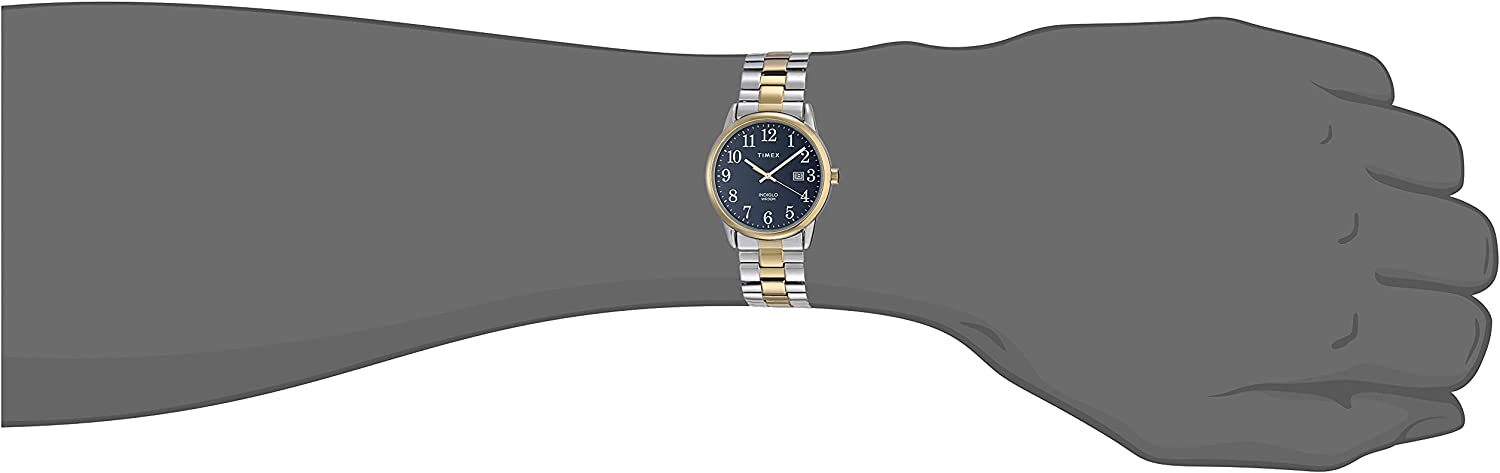 Timex Easy Reader Date Expansion Band 38mm Watch - Image 2